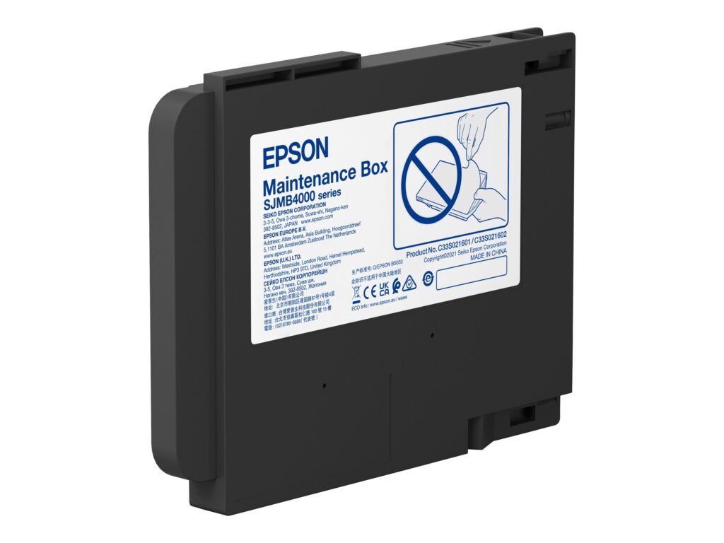 CAJA DE MANTENIMIENTO EPSON SJMB4000 – PARA COLORWORKS CW-C4000