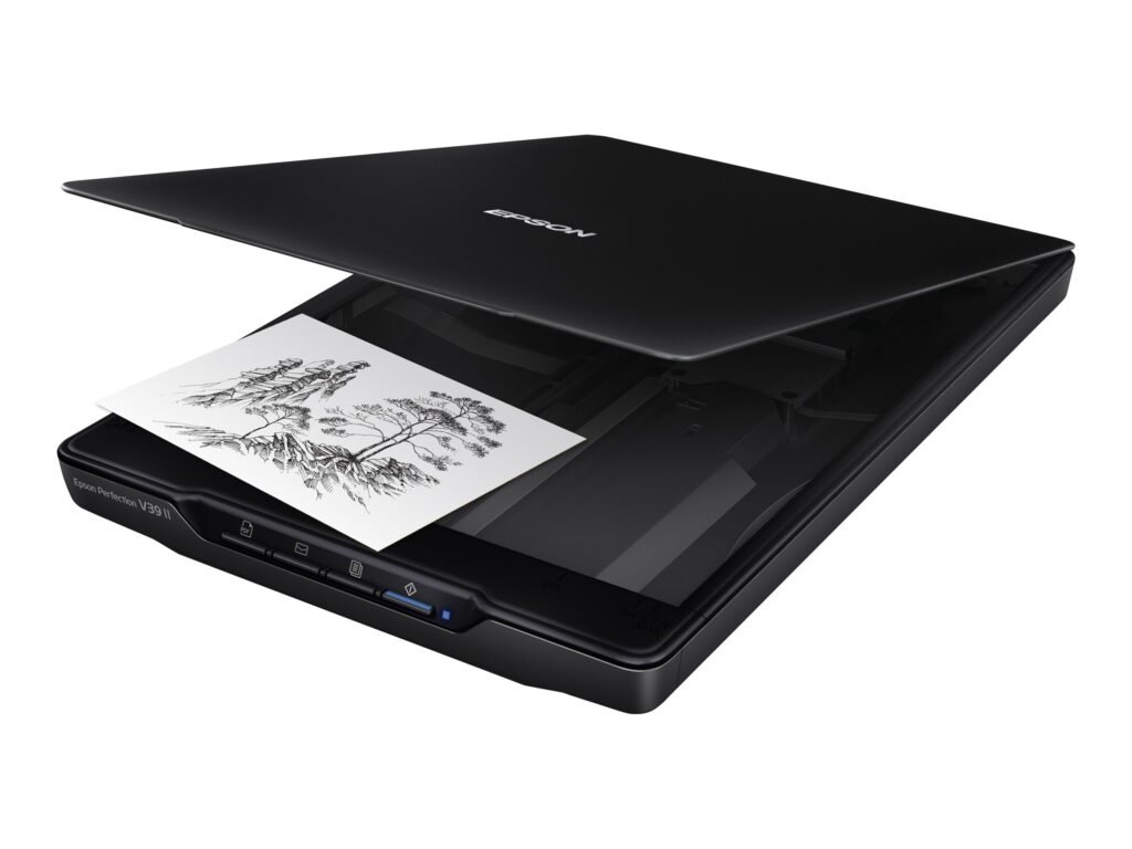 ESCÁNER EPSON PERFECTION V39II – DE SOBREMESA – 4800 X 4800 PPP – USB 2.0