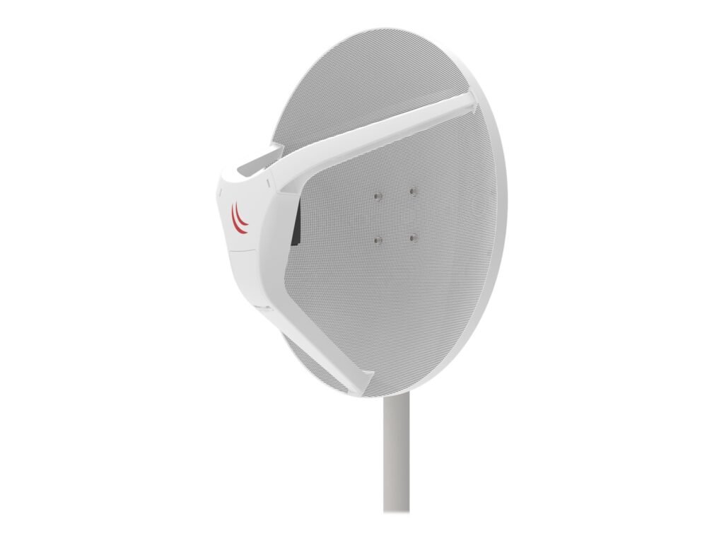 PUENTE INALÁMBRICO MIKROTIK WIRELESS WIRE DISH – 60 GHZ – 1GBE – BLANCO