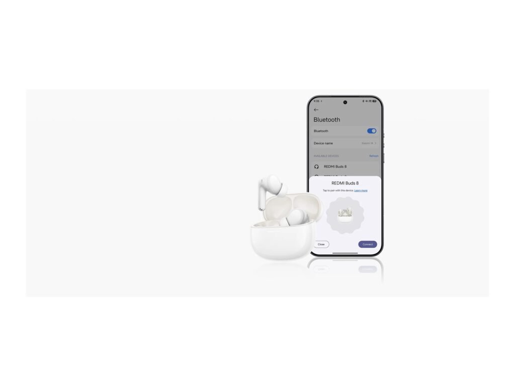 AUDÍFONOS XIAOMI REDMI BUDS 8 – CANCELACIÓN ADAPTATIVA DE RUIDO – BLANCO