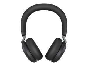 AUDÍFONOS JABRA EVOLVE2 75 – BLUETOOTH – CANCELACIÓN DE RUIDO – USB-A – NEGRO
