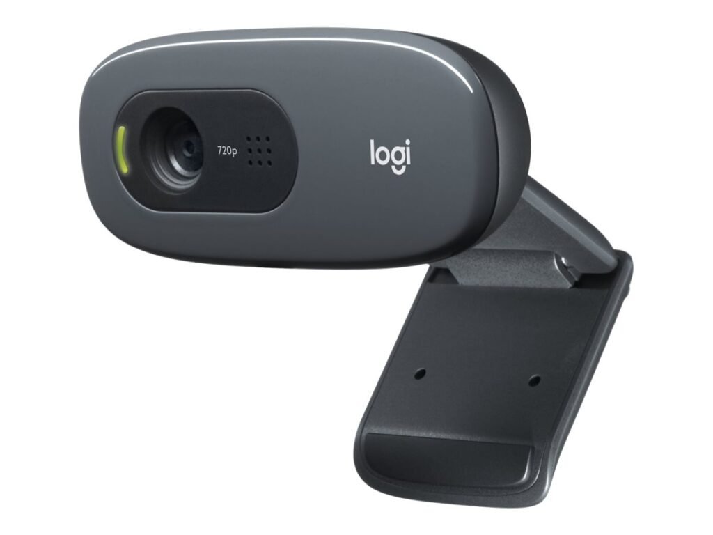 CÁMARA WEB LOGITECH C270 HD – 1280 X 720 – MICRÓFONO INCORPORADO – NEGRO