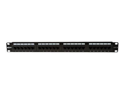 PATCH PANEL NEXXT AW191NXT06 – CAT 6 – 24 PUERTOS – 19"