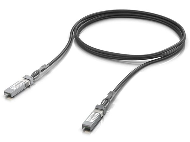 CABLE DAC UBIQUITI UACC-DAC-SFP10-3M – SFP+ – CONEXIÓN DIRECTA – NEGRO