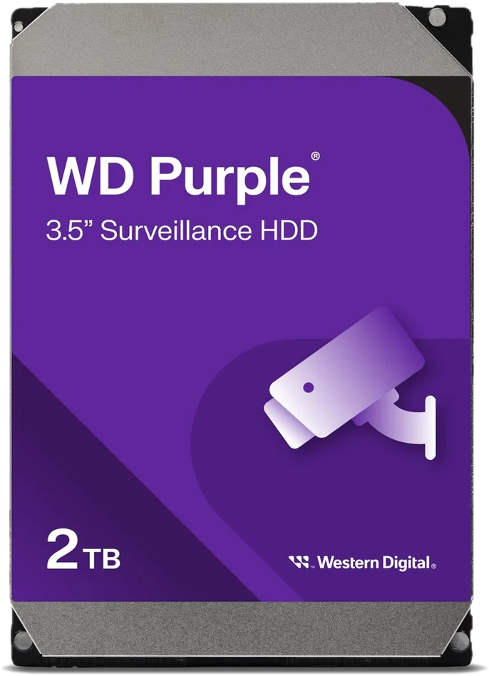 Disco duro WD Purple de 2 TB