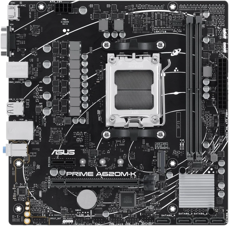 Tarjeta madre ASUS Prime A620M-K